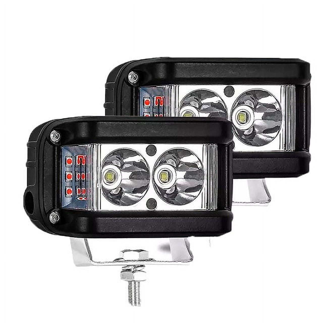 LIGHT 4 Inch 72W LED Work Light Strobe Light Bar Flashing Auto Driving Fog Light For Truck SUV