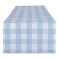 thumbnail image 1 of LIGHT BLUE BUFFALO CHECK TABLE RUNNER 14x72, 1 of 4