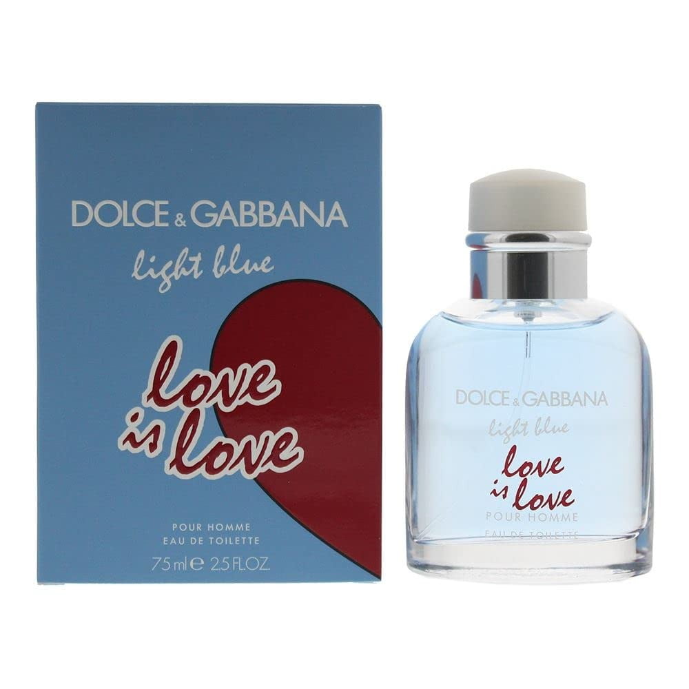 LIGHT BLUE LOVE IS LOVE * Dolce & Gabbana 2.5 oz EDT Men Cologne Spray
