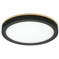 thumbnail image 1 of LIGHT CEILING MAT BLK 2K 7.5IN, 1 of 1