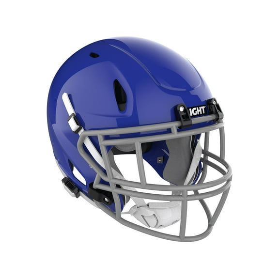 LIGHT Helmets LS2-CY - Youth Football Helmet (Royal Blue, Medium)