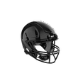 thumbnail image 1 of LIGHT Helmets LS2-PY - Youth Football Helmet (Black, Medium), 1 of 2