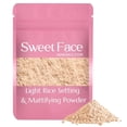 thumbnail image 1 of LIGHT RICE SETTING BULK POWDER (1 Pound Refill Pouch) Loose Mineral Makeup Use alone or add to Foundation to create an even more Matte Finish Absorbs Oil Leaves Face Smooth Makeup Lasts Longer, 1 of 7
