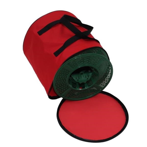 Dyno 9016799 All Purpose Light Set Nylon Storage Reel Bag, Red - Case of 4
