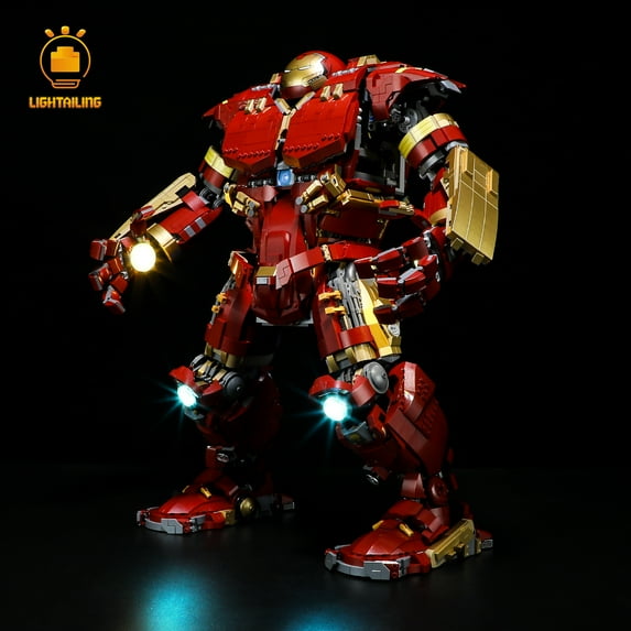 LIGHTAILING Led Light Kit for LEGO Hulkbuster 76210 Building Toy Set(Not Include the Model)
