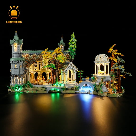 LIGHTAILING Led Light Kit for LEGO THE LORD OF THE RINGS: RIVENDELL 10316 Building Toy Set(Not Include the Model)