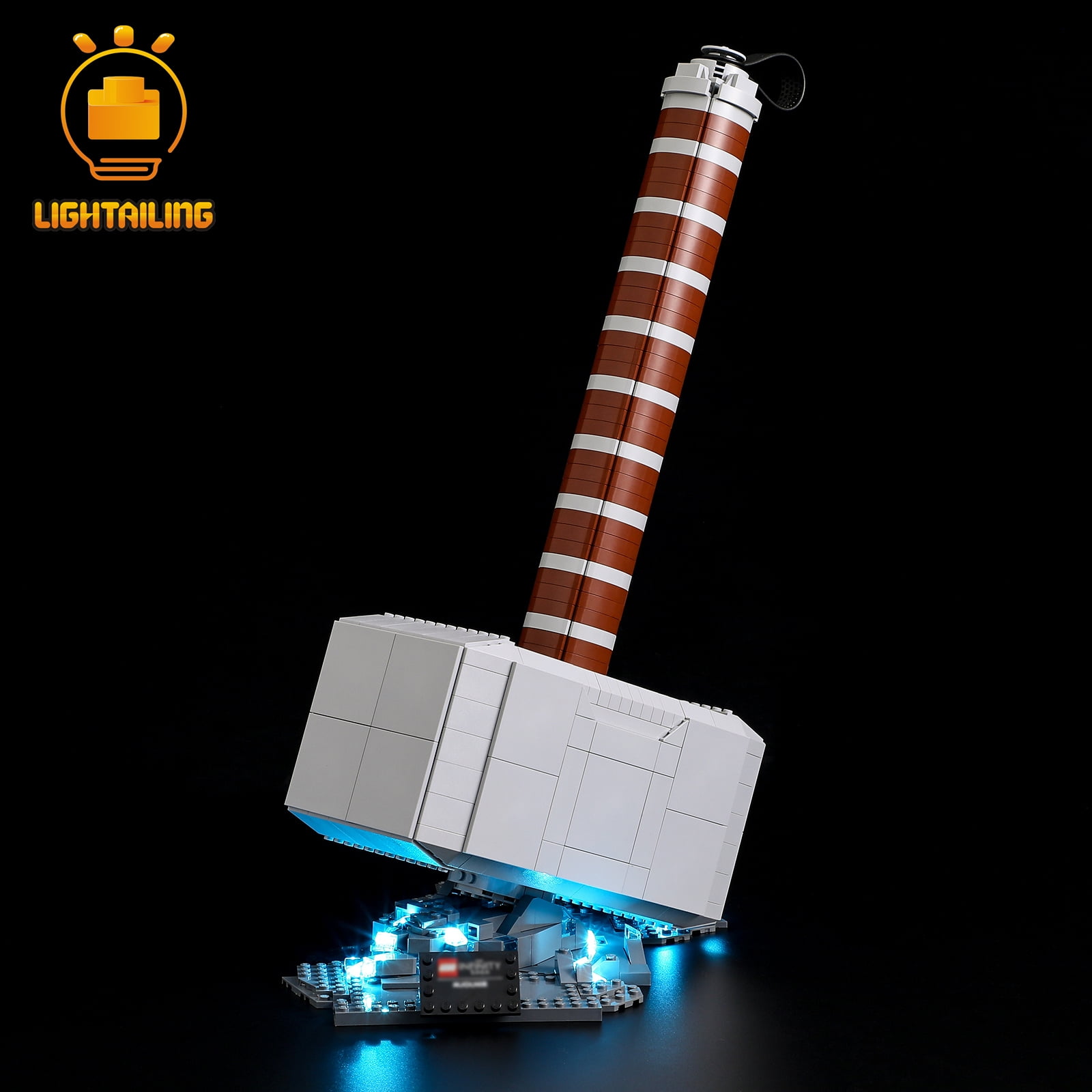 LIGHTAILING Led Light Kit for Lego 76209 Thor's Hammer Building