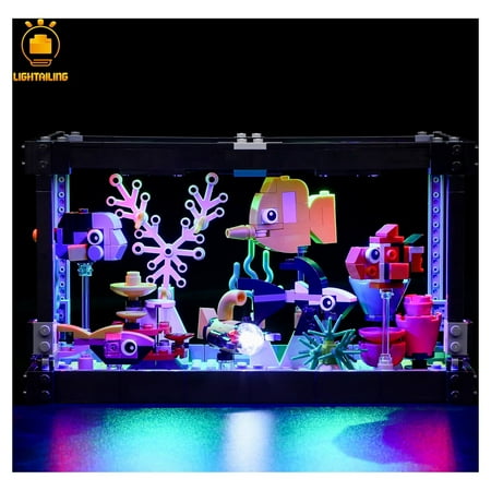 LIGHTAILING Led Light Kit for Legos 31122 Creator Fish Tank Building Set(Not Included the Legos Model)