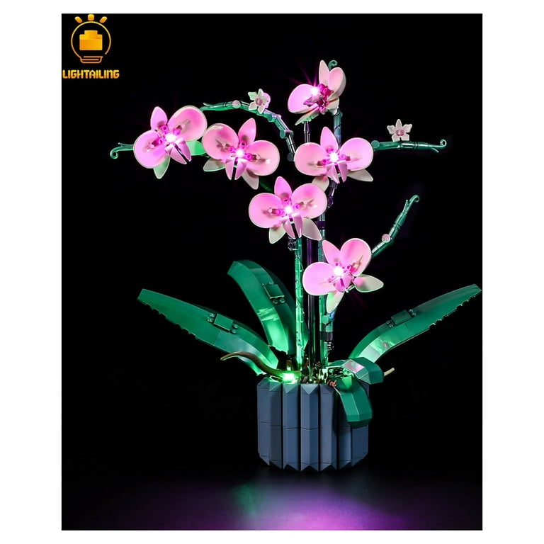 Lightailing LED Light Kit for Legos Creator Expert Orchid 10311 Plant Decor Building Set for Adults(Not Include The Building Model)