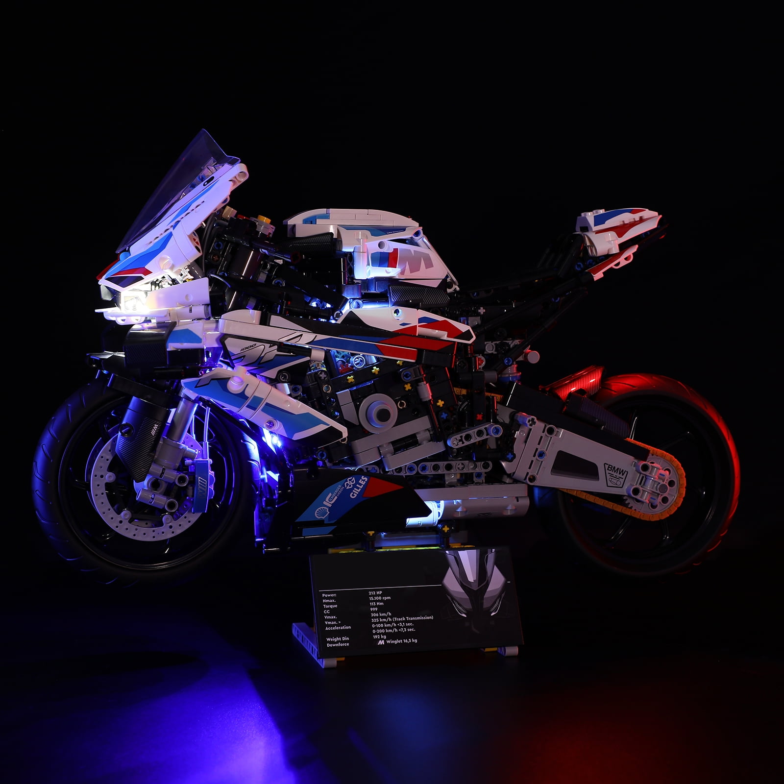 LEGO Technic BMW M 1000 RR 42130 Motorcycle Model Kit for Adults