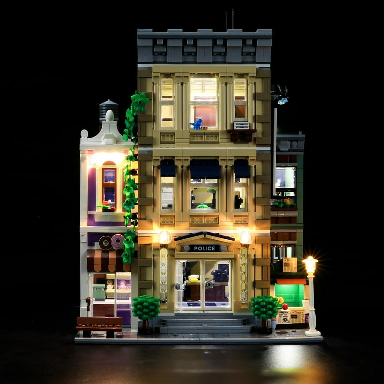 LIGHTAILING Led Lighting Kit for Legos Police Station 10278
