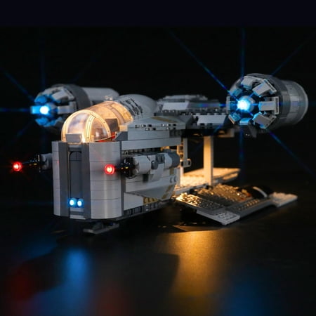 LIGHTAILING Led Lighting Set for the Mandalorian Bounty Hunter Transport, Light Kit Compatible with Legos 75292 Building Blocks Model (Not Include the Building Set)
