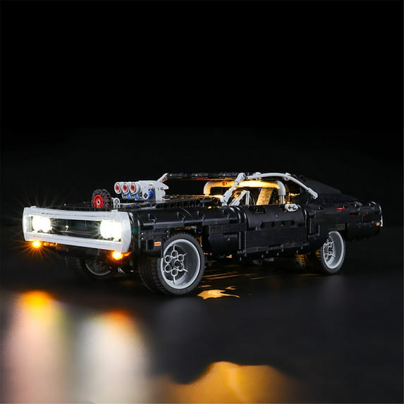 LIGHTAILING Led Lighting Set for Dom’s Dodge Charger, Compatible with Legos 42111 Building Blocks Model (Not Include the Building Set)