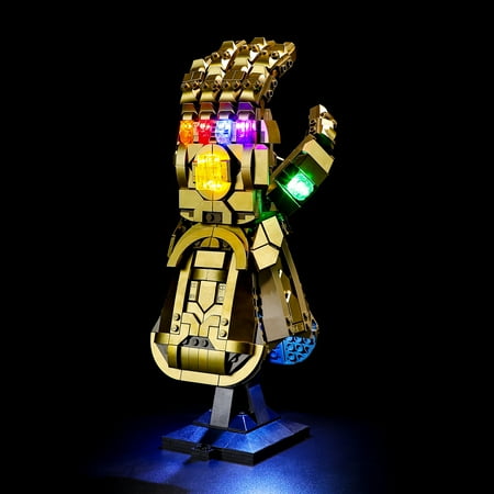 LIGHTAILING Led Lighting Set for Infinity Gauntlet Building Blocks Model, Light Kit Compatible with Legos 76191 (Not Include the Building Set)