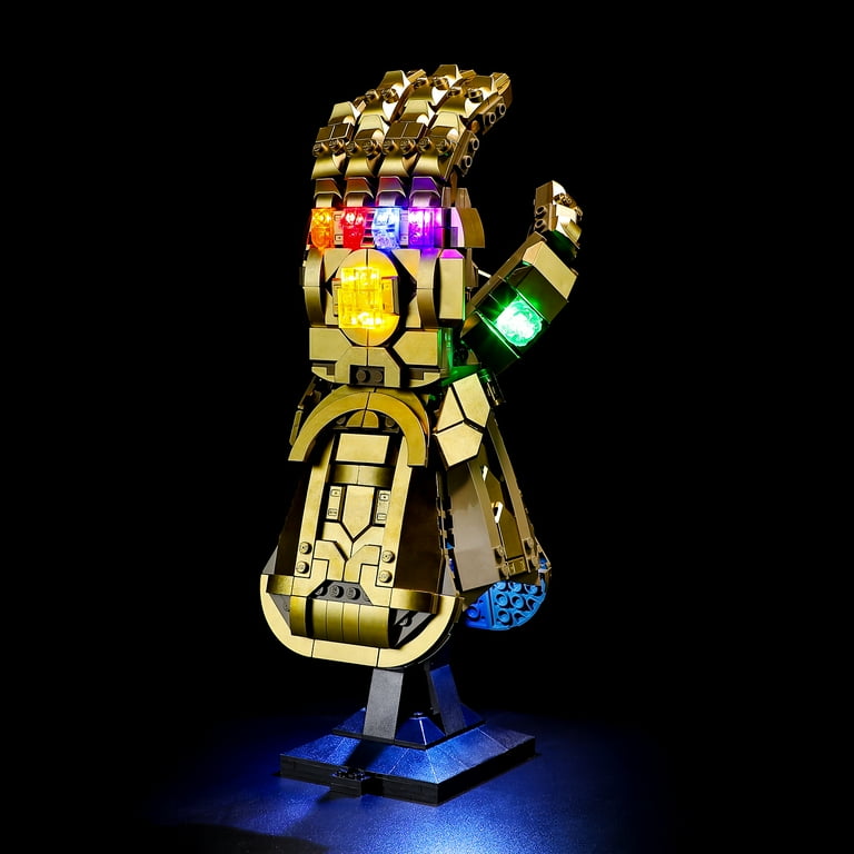 LIGHTAILING Led Lighting Set for Infinity Gauntlet Building Blocks Model,  Light Kit Compatible with Legos 76191 (Not Include the Building Set)