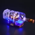 thumbnail image 1 of LIGHTAILING Led Lighting Set for Ship in a Bottle Building Blocks Model, Compatible with Legos 21313 (Not Include the Building Set), 1 of 8