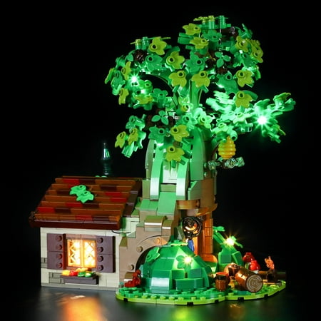 LIGHTAILING Led Lighting Set for Winnie the Pooh Building Blocks Model, Light Kit Compatible with Legos 21326 (Not Include the Building Set)