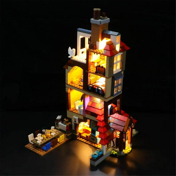 LIGHTAILING Lighting Kit for Attack on the Burrow Building Blocks Model, Led Light Set Compatible with Legos 75980 (Not Include Building Set)