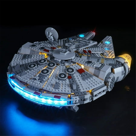 LIGHTAILING Lighting Kit for Millennium Falcon Building Blocks Model, Led Light Set Compatible with Legos 75257 (Not Include Building Set)