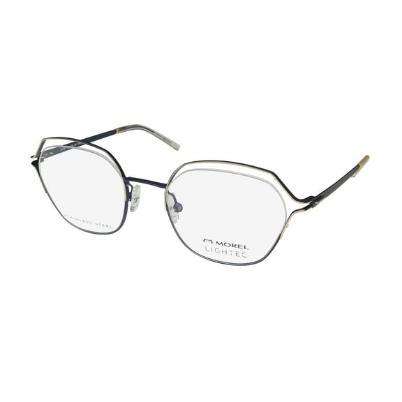 LIGHTEC 30174L UNIQUELY SHAPED LENSES FRENCH DESIGNER HIP EYEGLASS FRAME/GLASSES