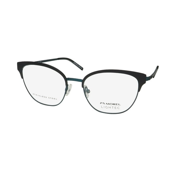 LIGHTEC 30201L CAT EYE OVERSIZED LENSES MADE IN FRANCE EYEGLASS FRAME/GLASSES