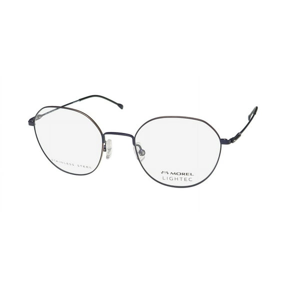 LIGHTEC 30202L EYEGLASS FRAME/EYEWEAR STAINLESS STEEL MADE IN FRANCE FULL-RIM