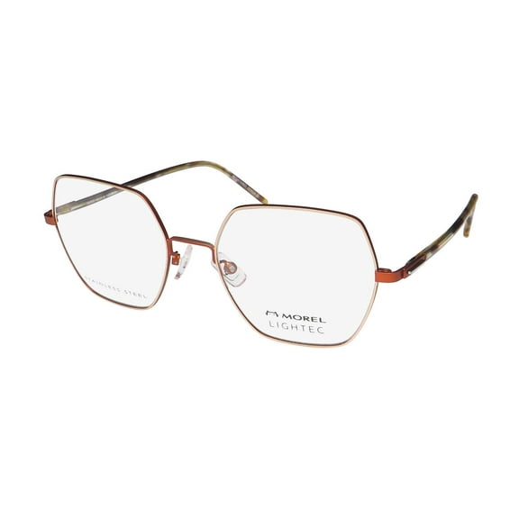 LIGHTEC 30293L EYEGLASS FRAME/GLASSES HANDMADE IN FRANCE STAINLESS STEEL METAL
