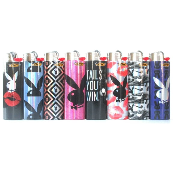 LIGHTERS Bic Playboy Series Lot of 8
