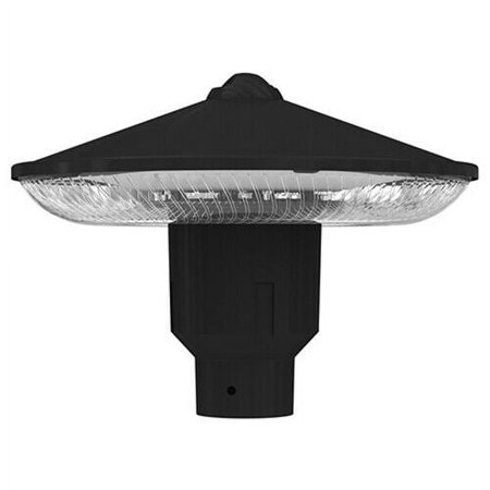 LIGHTINGOT 60W LED Round Post Top Light 5000K AC120-277V Outdoor Lawn Lighting