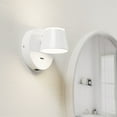 thumbnail image 1 of LIGHTINN Bathroom Vanity Light with Acrylic Shade, Dimmable Built-in LED Light Fixtures for Vanity Bathroom Bathtub (White), 1 of 6