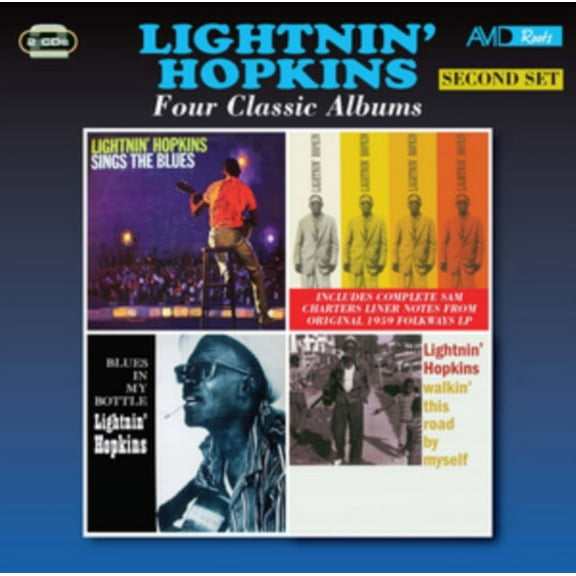 LIGHTNIN' HOPKINS - Four Classic Albums