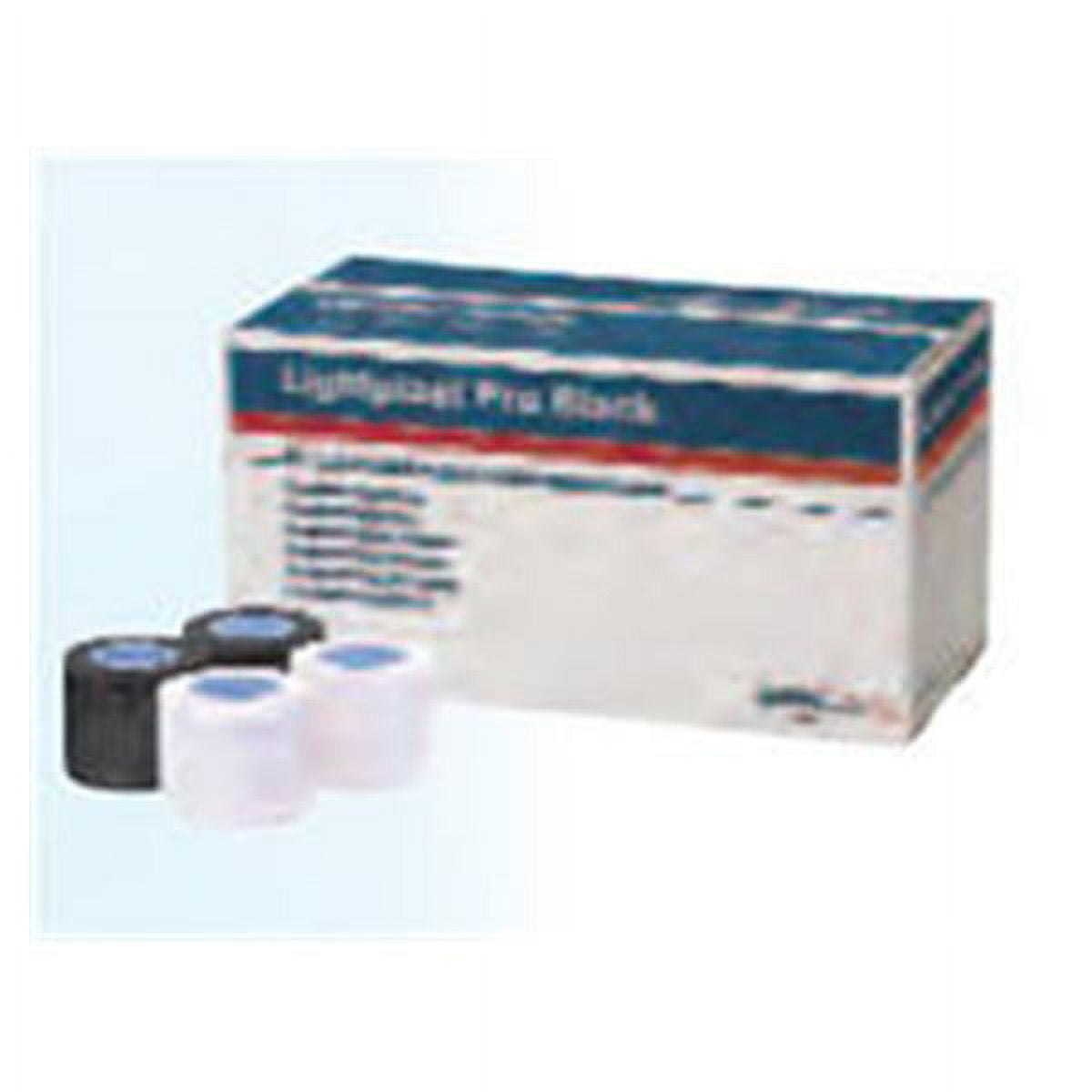 LIGHTPLAST PRO TAPE ELASTIC ADHESIVE BLACK 3INX5YD CASE OF 16