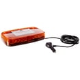 thumbnail image 1 of SURE SAFE AMBER LOW PROFILE MINI BAR LIGHT 12V MAGNET MOUNT, 1 of 2