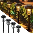 thumbnail image 1 of LIGHTSMAX 8 Pack Solar Pathway Lights Outdoor, Solar Powered Garden Lights, Waterproof Led Path Lights for Patio, Lawn, Yard and Landscape-(WARM), 1 of 9