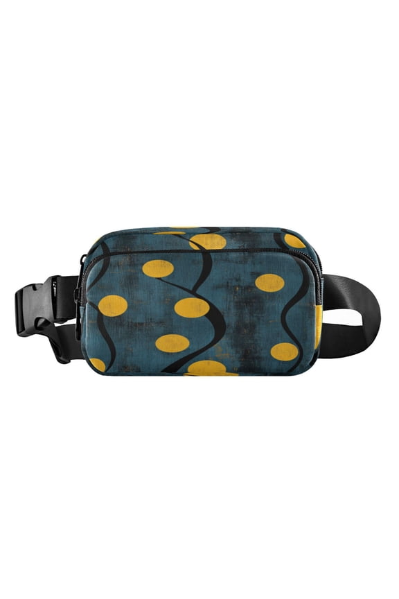 LIGHTWEIGHT SPORTS WAIST PACK - Large capacity waterproof design essential for running fitness/traveling unisex! Full Moon