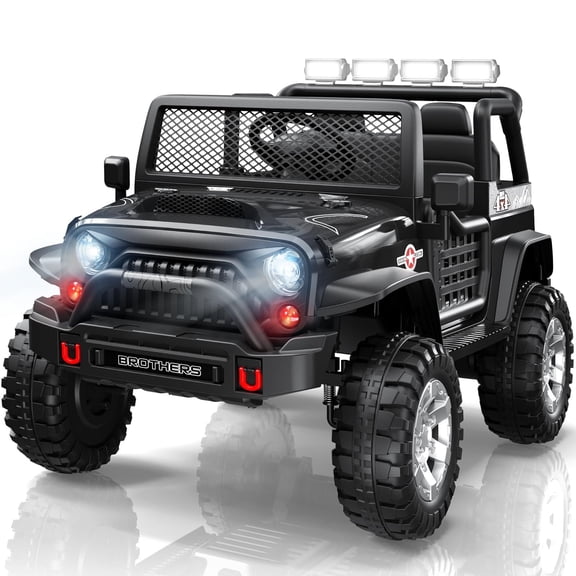 LIGIANT L8 APEX 2 Seater Ride On Car, 24V Kids Electric Car w/Remote Control, 4-Wheel Suspension, Bluetooth Speaker, Multi Music Modes, 3 Speeds, LED Lights, Ideal Gift for Kids Ages 3+
