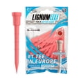 thumbnail image 1 of LIGNUM Tee Premium Golf Tees, Lasts 50+ Rounds, Anti-Spin Head, Ring System, 1 of 7