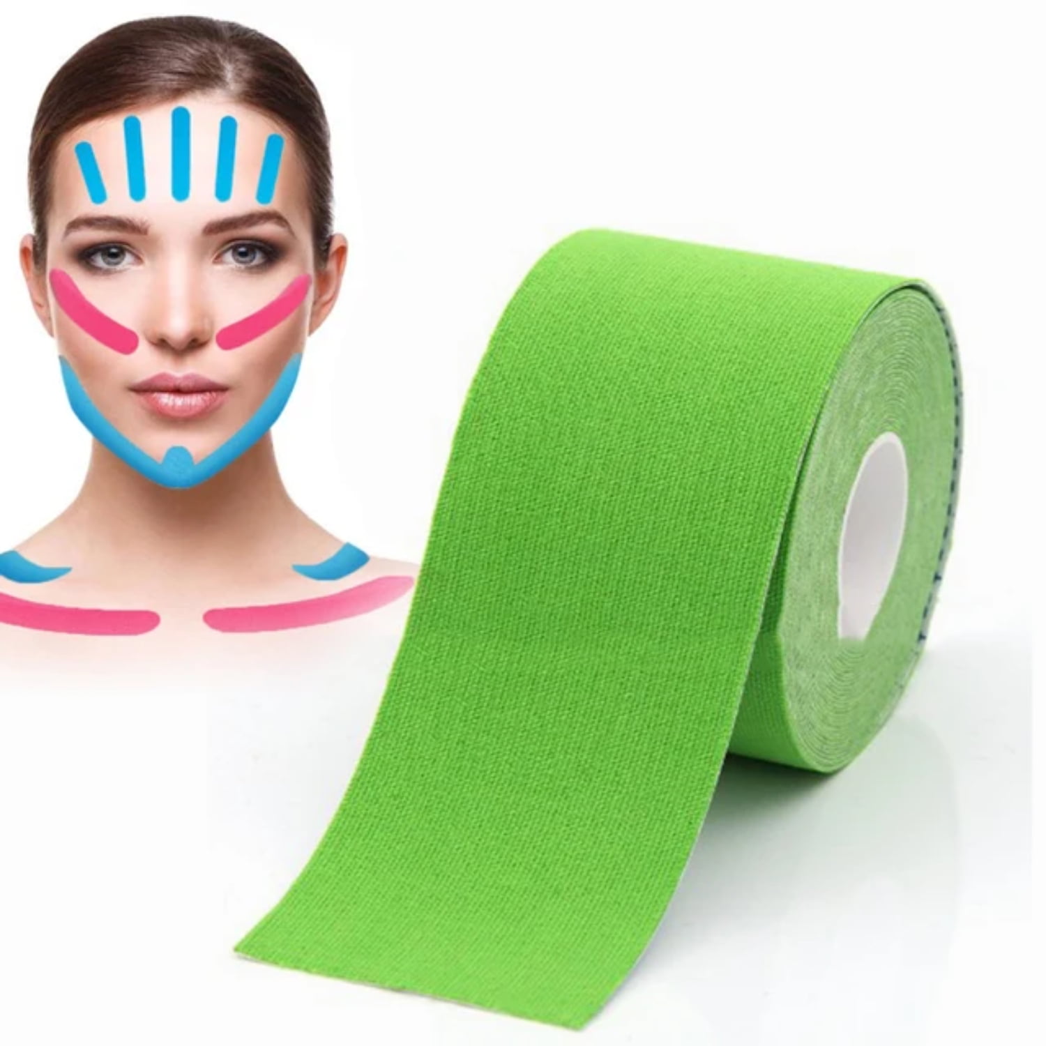 LIGUJUN Kinesiology Tape Face V Line and Neck Eyes Area Lifting Wrinkle