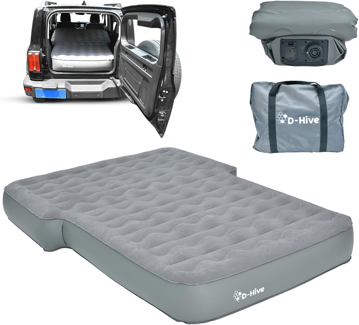 LIHONG SUV Air Mattress, UltraThick Material ExtraHigh Car Air Mattress, SUV Mattress for