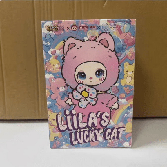 LIILA TOYS LIILA'S Lucky CAT Plush Doll Blind Box Gifts Toys