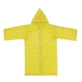 thumbnail image 1 of LIIPEE Baby Rain Wear Solid Color Long Sleeve Hooded Button Down Rain Jacket Kids Casual Birthday Wedding Weekend Raincoats,Yellow,One Size, 1 of 7