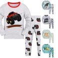 thumbnail image 1 of LIIPEE Boys Autumn Outfit Sets Cartoon Graphic Long Sleeve Tees And Pants 2 Piece Set Kids Cute Comfortable Everyday Casual Outfits,9-10 Years, 1 of 3