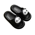 thumbnail image 1 of LIIPEE Boys Girls Slippers Summer Casual Cartoon Animal Open Toe Non- Shoes Child Breathable Bedroom Flip Flops,Black,10-10.5 Years, 1 of 5