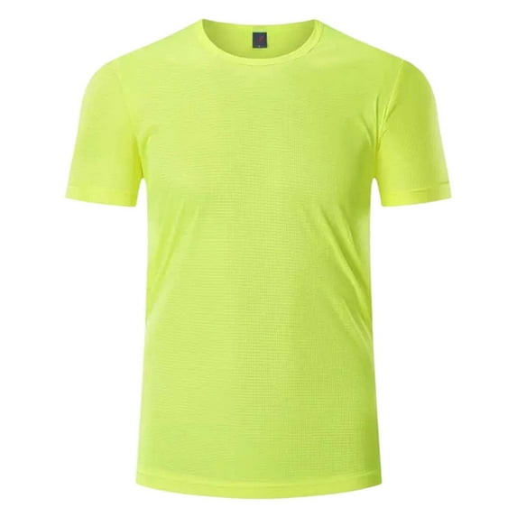 LIIPEE Boys Girls T-Shirt Solid Color Short Sleeve Round Neck Tshirt Tops Girl Comfort Indoor Outdoor Wear Tee,Light Green,3-4 Years