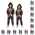 thumbnail image 1 of LIIPEE Boys Girls Zip Up Romper Halloween Skeleton Print Long Sleeve Onesies Fall Clothes 1-12 Years, 1 of 6