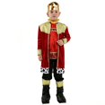 thumbnail image 1 of LIIPEE Boys King Costumes Kids Cute Coats Headwear Tops And Boot Pants Dress Up Clothes 4 Piece,6-9 Years, 1 of 7
