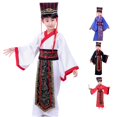 thumbnail image 1 of LIIPEE Boys Traditional Chinese Costume Kids Fashion Graphic Hanfu Dress Performance Dress Up Clothes,5-6 Years, 1 of 4