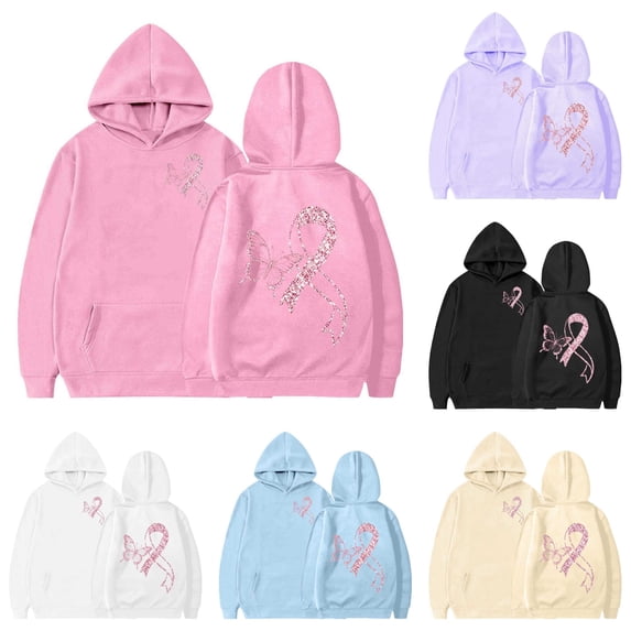 LIIPEE Fashion Butterfly Graphic Hoodie For Girls Long Sleeve Hooded Sweatshirt With Pockets Kids Cute Casual Pullover,11-12 Years