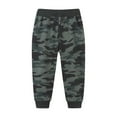 thumbnail image 1 of LIIPEE Girl Boy Casual Pants Elastic Waist Wide Leg Camouflage Jogger Trousers With Pockets Toddler Leisure Vacation Stretch Street Outdoor Hiking Pants,Camouflage,1-2 Years, 1 of 4