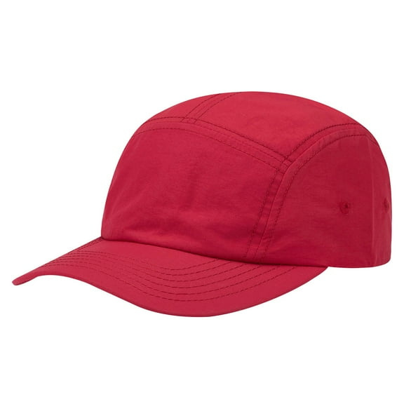 LIIPEE Girls Boys Baseball Hats Summer Trendy Versatile Solid Color Wide Brim Visor Cap Protection Caps Child Classic Beach Sunscreen Sunshade Hat,Red,One Size